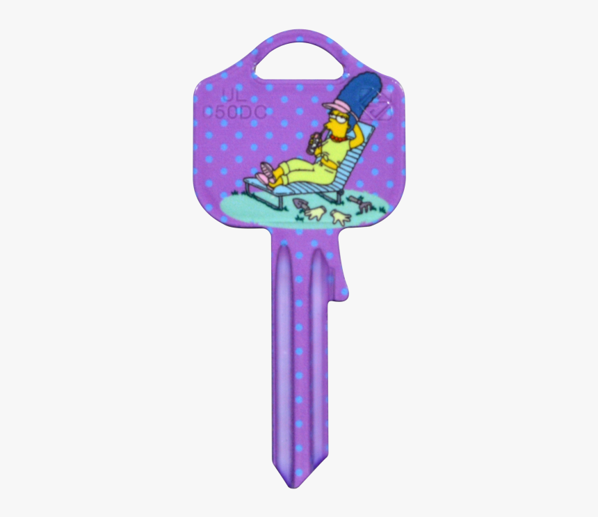 Silca Ulo50l 5 Pin Novelty Marge Deck Chair Simpsons - Bag, HD Png Download