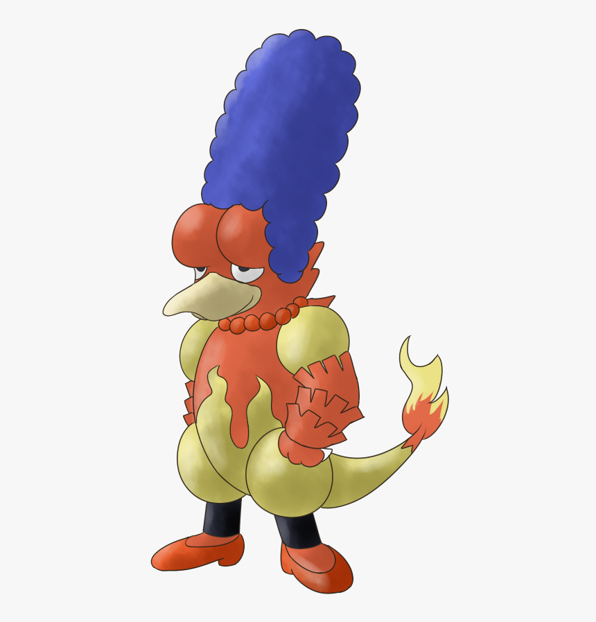 Magmarge Simpson - Cartoon, HD Png Download