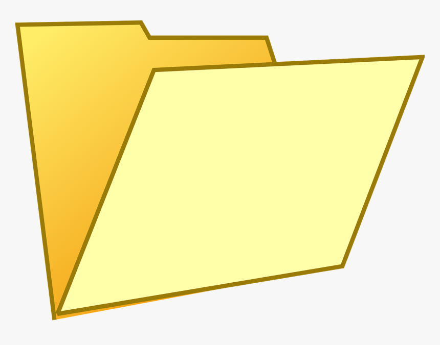 Folder Documents Office - Illustration, HD Png Download