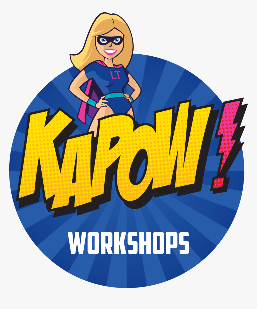 Discover Kapow Illustration- - Superhero Transparent Pow, HD Png Download