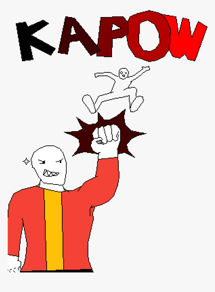 Kapow - Cartoon - Cartoon, HD Png Download
