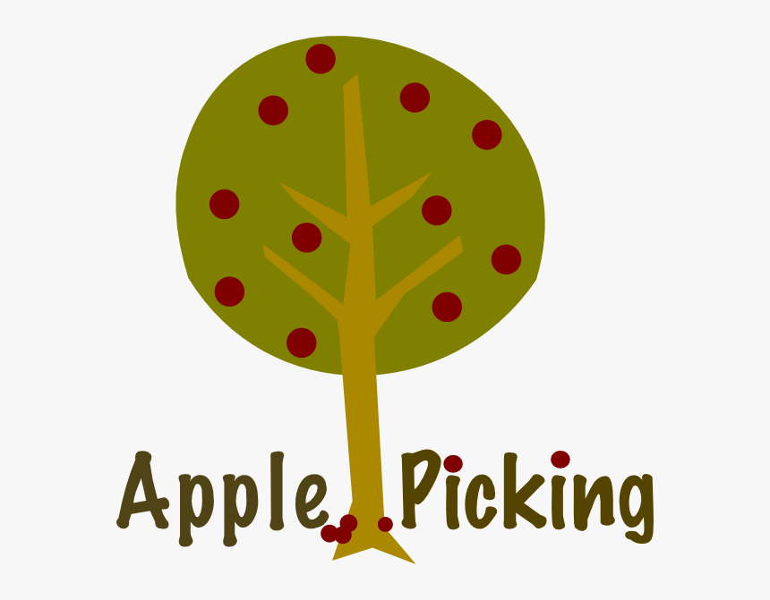 Candy Cane Border Clipart - Apple Picking Clip Art, HD Png Download