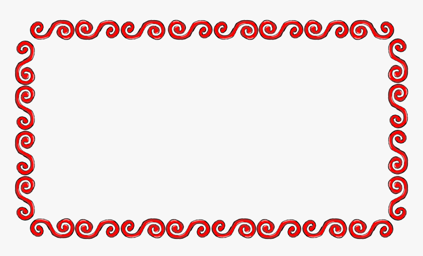 Chinese Frame Png - Candy Cane Border Png, Transparent Png