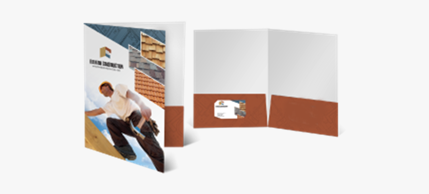Custom Folders Presentation - Brochure, HD Png Download