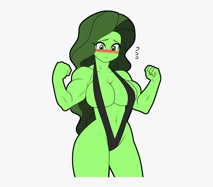 Hulk Captain America She-hulk Green Fictional Character - Swimsuit Marvel Black Widow, HD Png Download