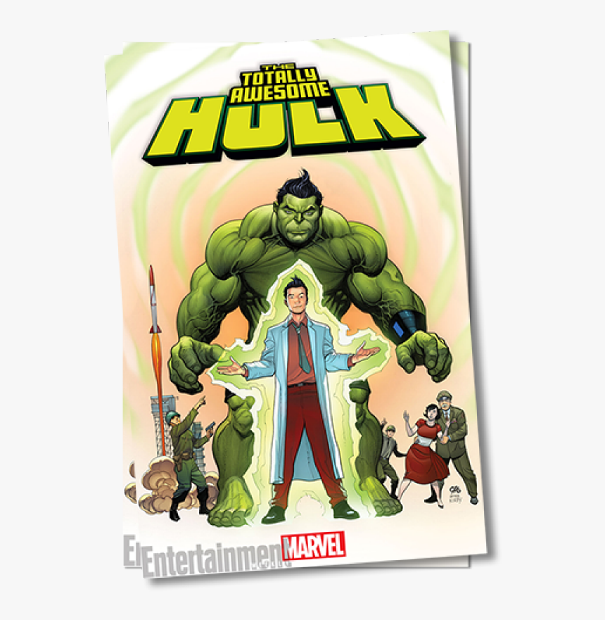 Image Via Marvel - Totally Awesome Hulk Cover, HD Png Download