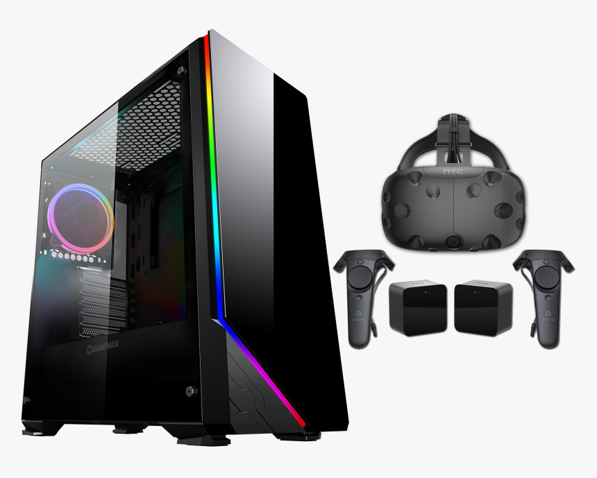 Hst Shadow Rgb Intel I5 9400f Gtx1660 6gb Customisable - Game Max Shadow Rgb Midi Tower Tempered Glass Gaming, HD Png Download