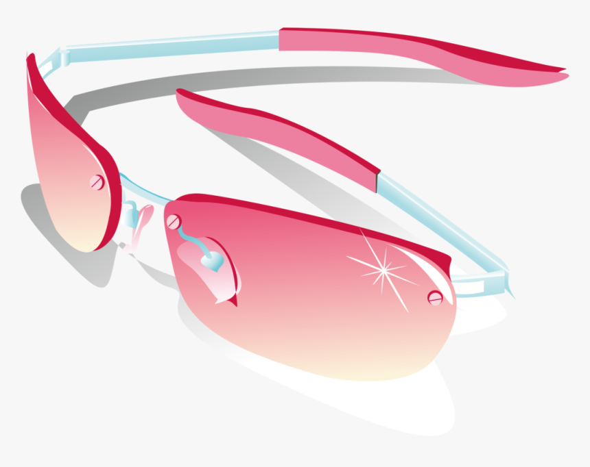Pink,sunglasses,vision Care - Travel Vector, HD Png Download