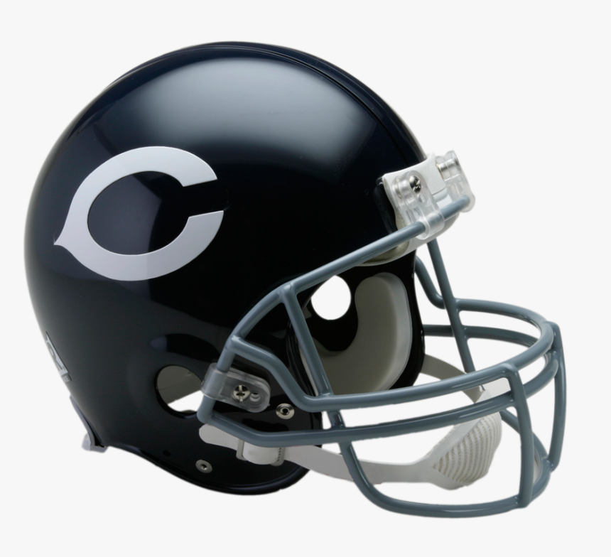 Chicago Bears Vsr4 Authentic Throwback Helmet - Football Helmet, HD Png Download