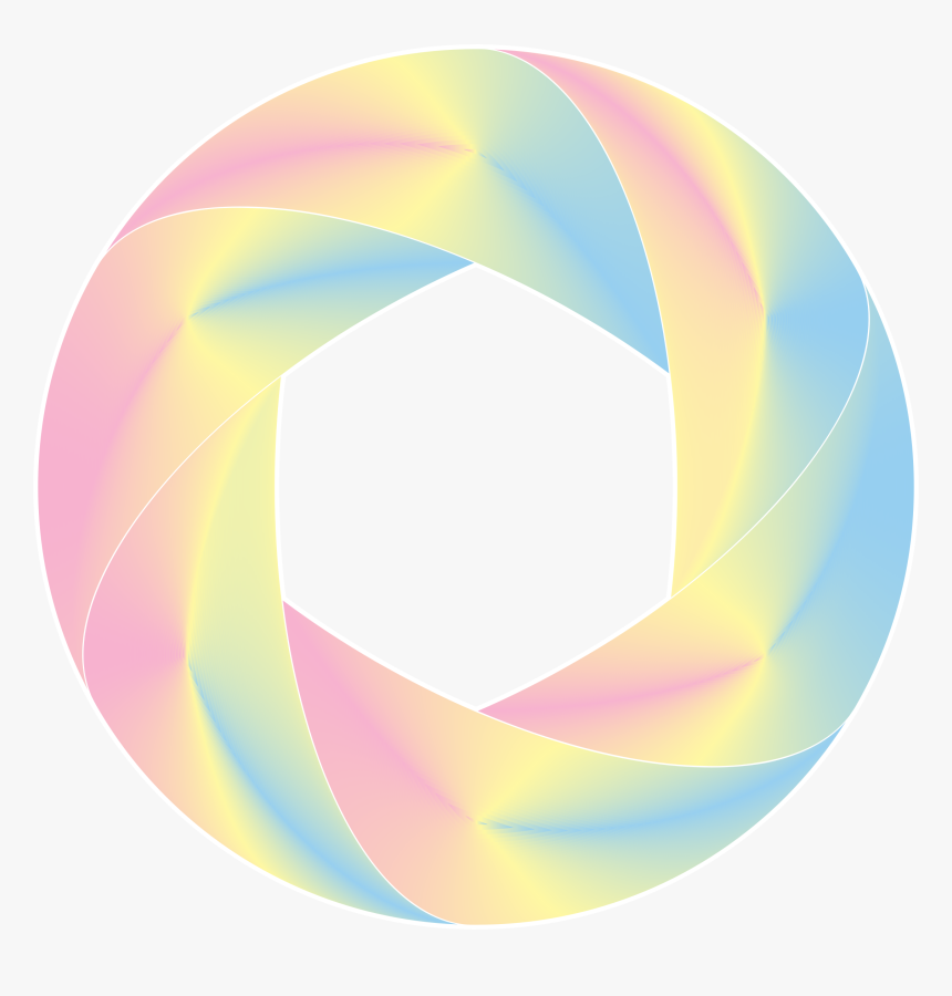 Shutter Aperture 13 Clip Arts - Aperture Shutter Png Colors, Transparent Png