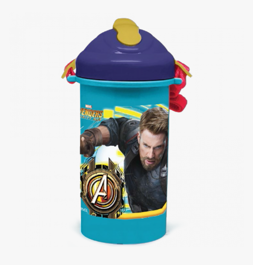 Avengers Infinity War Bottle 500 Ml - Indoor Games And Sports, HD Png Download