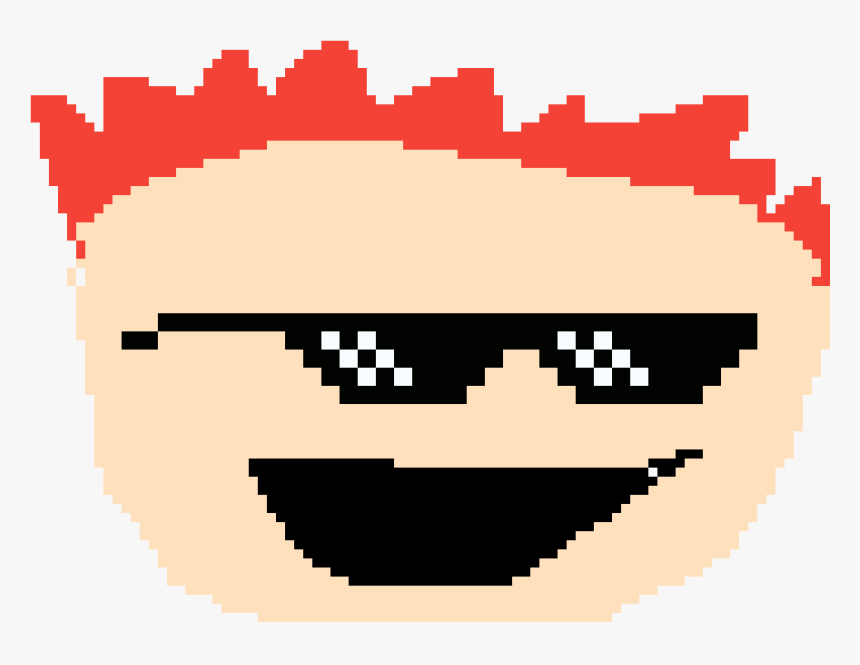 Cool Shades Hahah - Mlg 8 Bit Sunglasses, HD Png Download