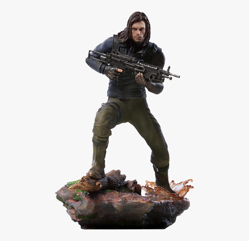 Winter Soldier Iron Studios, HD Png Download