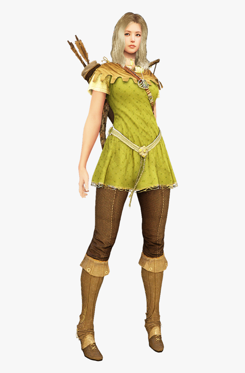 Clip Art Black Desert Online Warrior Armor Black Desert Female Archer