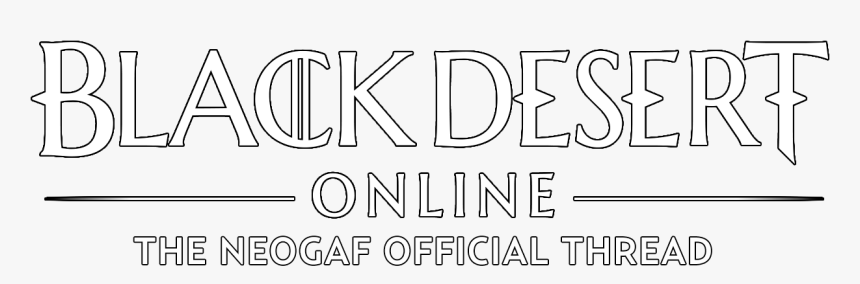 Black Desert Online Png , Png Download - Calligraphy, Transparent Png