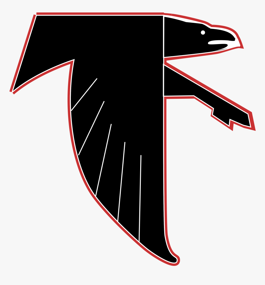 Transparent Atlanta Falcons Png - Atlanta Falcons Throwback Logo, Png Download