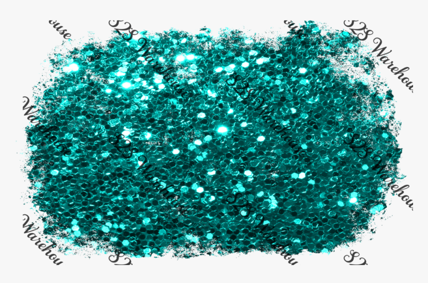 Blue Teal Glitter Splash - Glitter Splash, HD Png Download