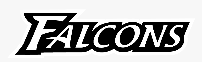 Atlanta Falcons 02 Logo Black And Ahite - Atlanta Falcons, HD Png Download