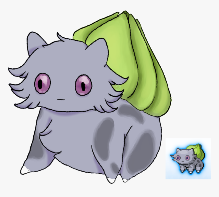Espurr Nd Bulbasaur - Cartoon, HD Png Download