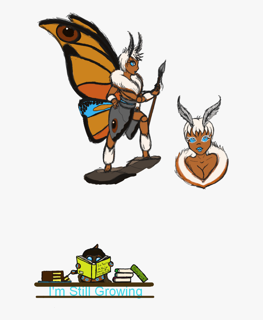 Transparent Mothra Png - Cartoon, Png Download