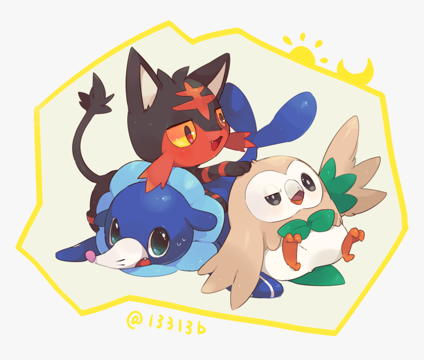 Litten Starter Pokemon, HD Png Download