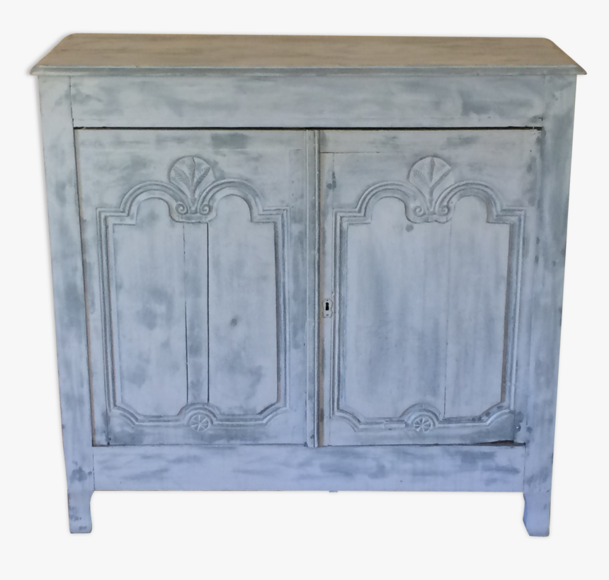 Vintage Buffet Or Sideboard Converted To Tv Stand, - Cabinetry, HD Png Download