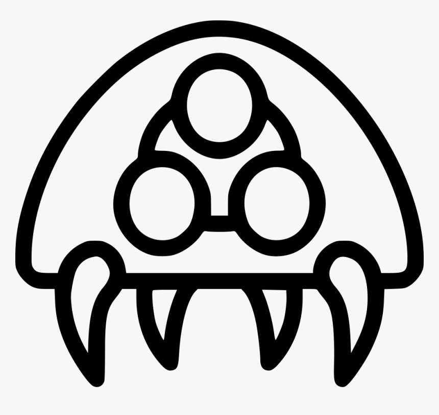 Metroid Symbiote - Metroid Outline, HD Png Download