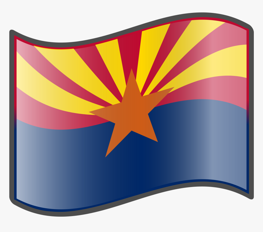Transparent Arizona Clipart - Arizona Flag Transparent, HD Png Download