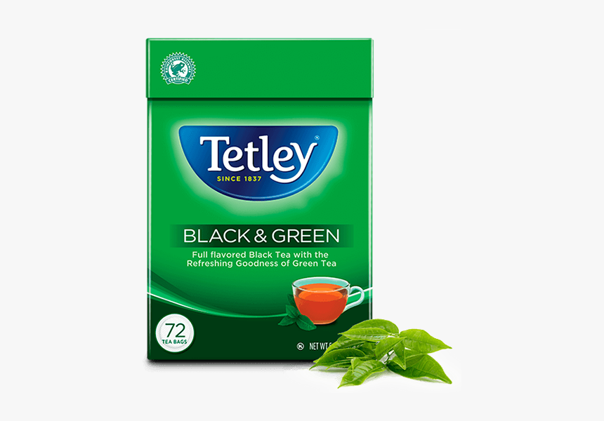 Tetley Decaffeinated Green Tea Bags, HD Png Download