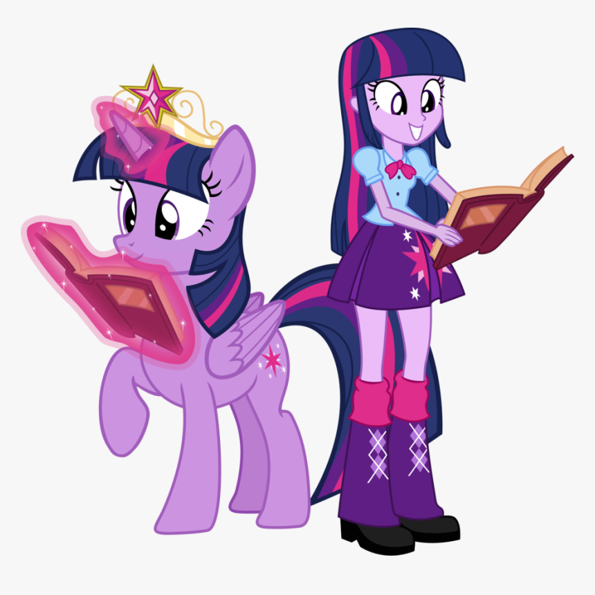 No Caption Provided - Twilight Sparkle And Twilight Sparkle, HD Png Download
