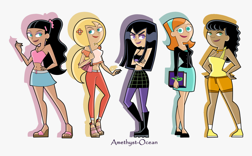 Dp Grown Ups By Amethyst Ocean-d9od716 3,500×1,920 - Sam Manson Grown Up, HD Png Download