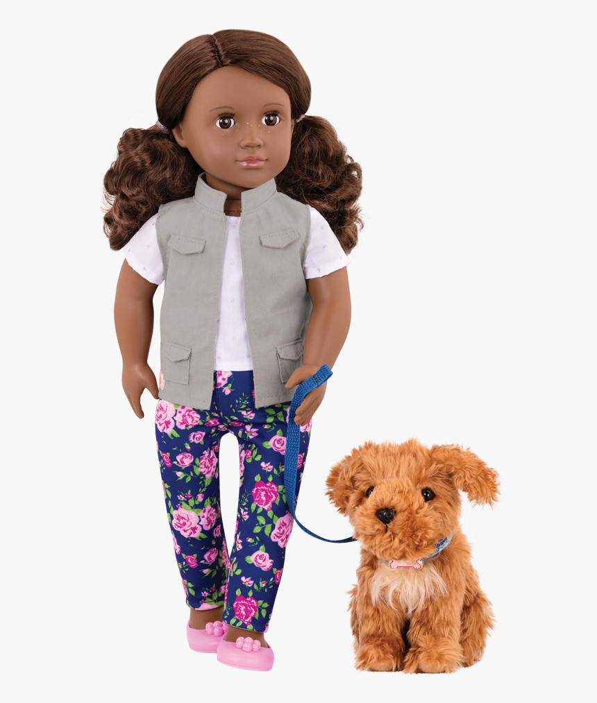 Malia And Poodle 18-inch Doll And Pet - Our Generation Dolls Malia, HD Png Download
