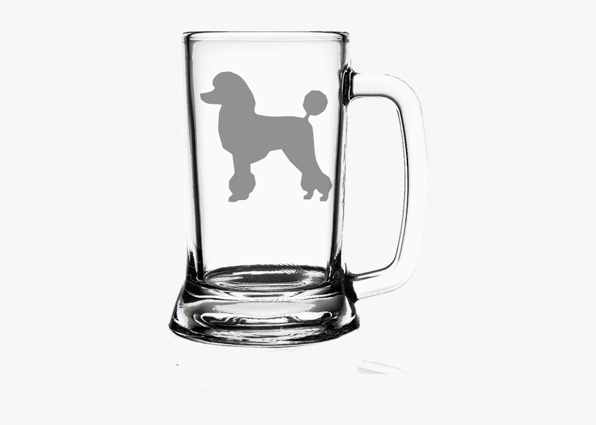 Poodle Dog 16oz - Happy Birthday Beer Glass, HD Png Download