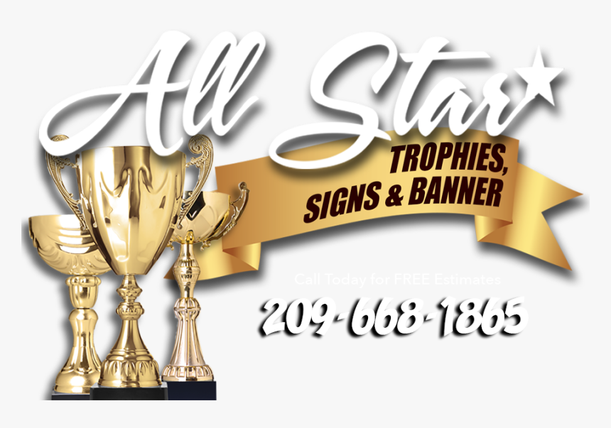 Trophies Banner Png, Transparent Png