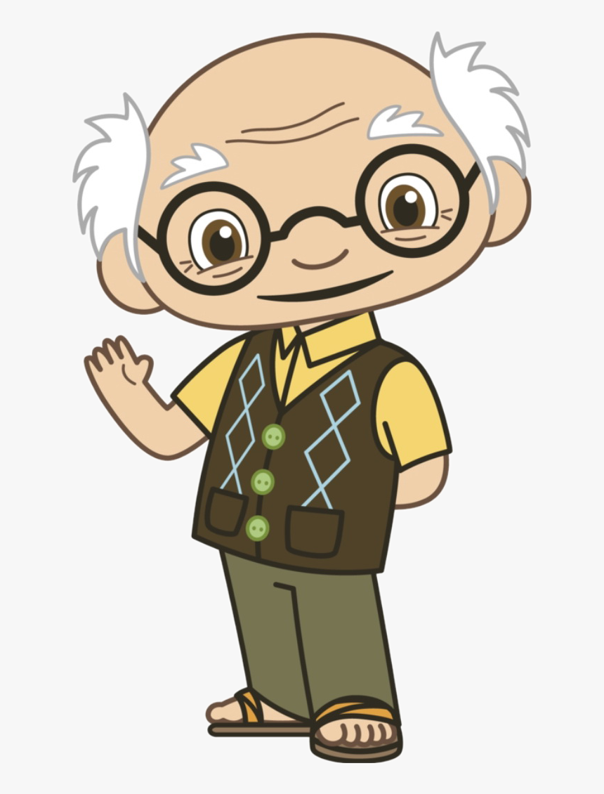 Grandfather Png Photo - Ni Hao Kai Lan Yeye, Transparent Png