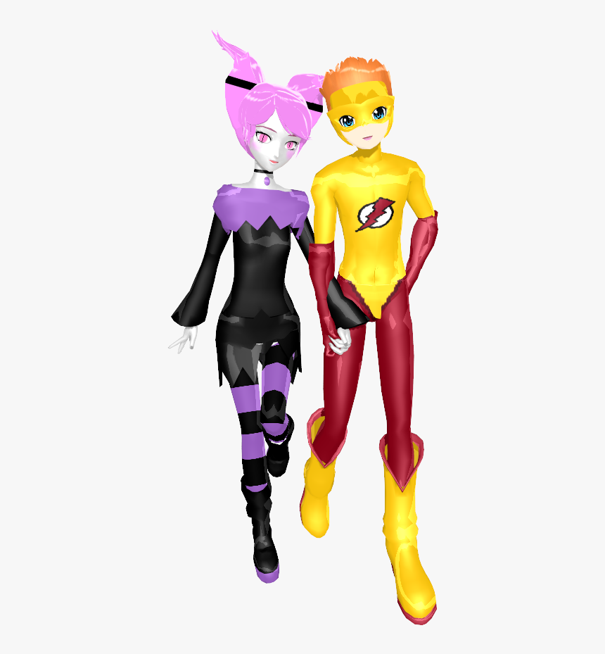 Young Justice Images Jinx And Kid Flash Wallpaper And - Jinx, HD Png Download