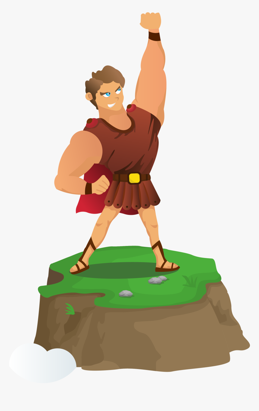 Transparent Distress Clipart - Hercules Illustration Png, Png Download
