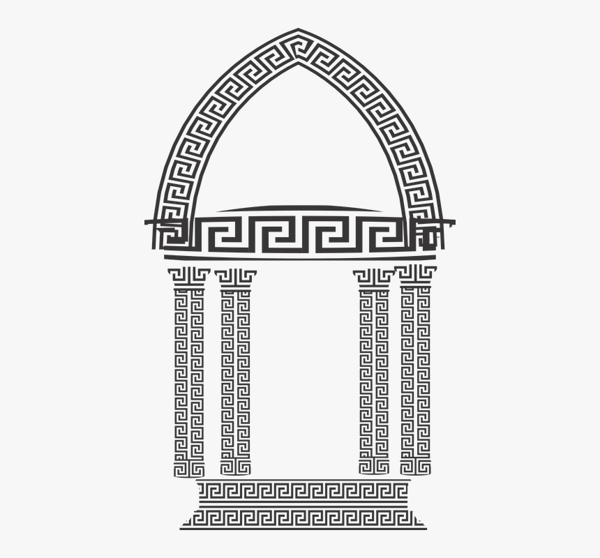 Hercules, Vector, Illustrator - Transparent Greek Patterns Png, Png Download