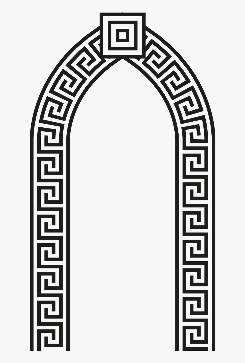 Vector Png Hercules Free Picture - Greek Pattern Circle Vector, Transparent Png