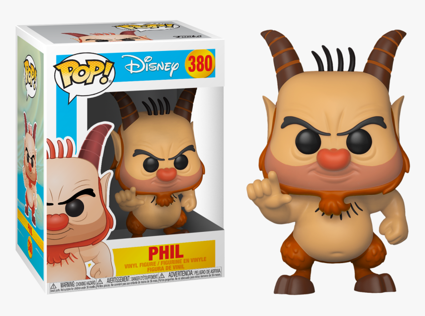 Phil Pop Vinyl Figure - Funko Pop Hercules Phil, HD Png Download