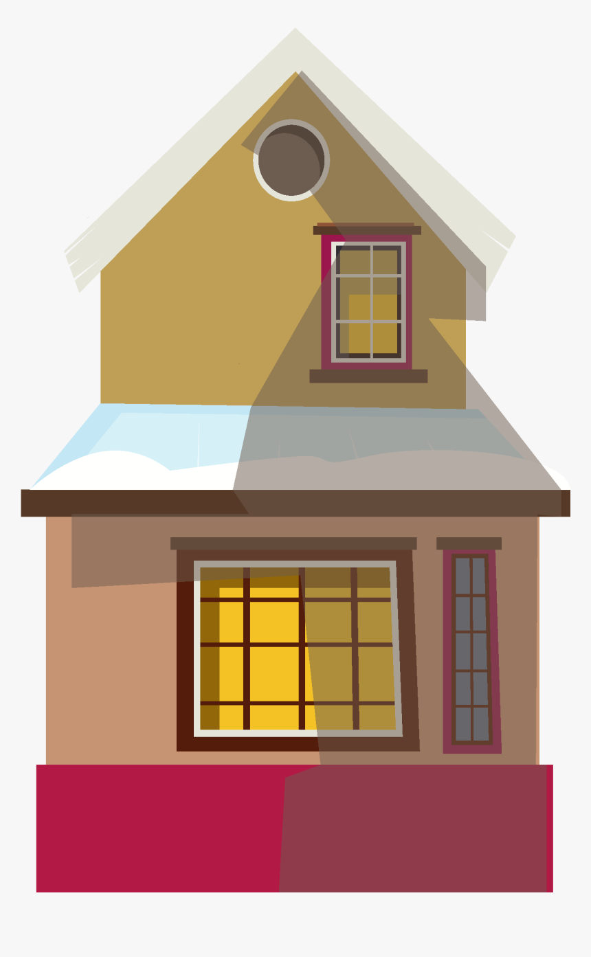 Festive Dreamy Pretty Fashion Png And Vector Image - House, Transparent Png