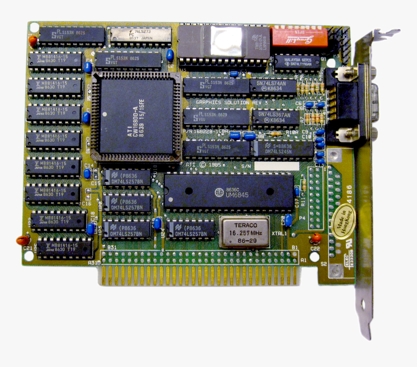Ati Hercules Card 1986 Graphics Card Wikipedia, HD Png Download