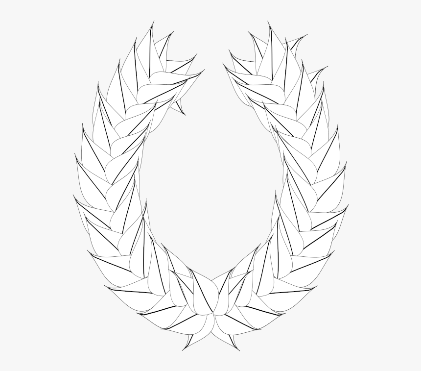 Transparent Laurel Leaves Png - Illustration, Png Download