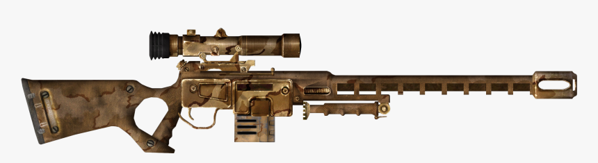 [​img] - Fallout New Vegas Gobi Campaign Scout Rifle, HD Png Download