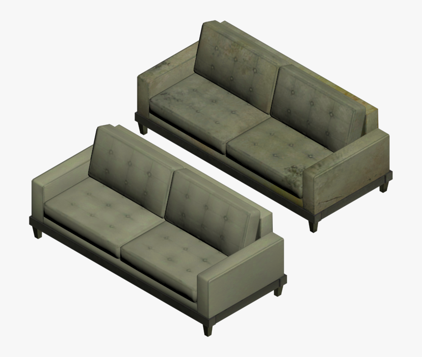 Studio Couch, HD Png Download
