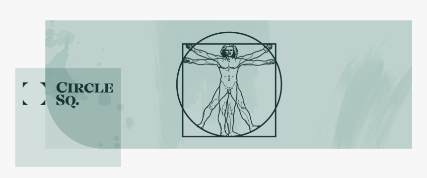 What S More, Leonardo S Vitruvian Man Solves The Mathematical - Sketch, HD Png Download