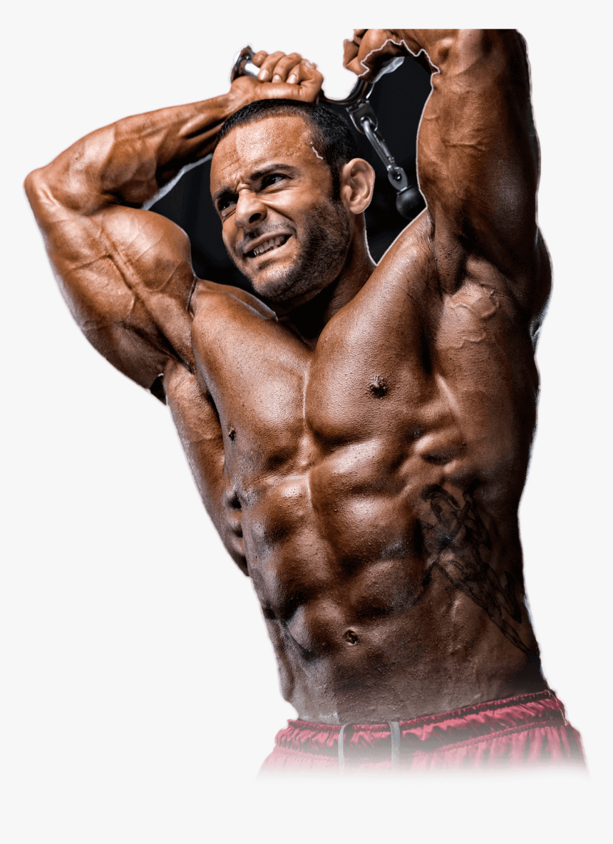 Transparent Bodybuilding Clipart Free - Body Builder Work Our Png, Png Download