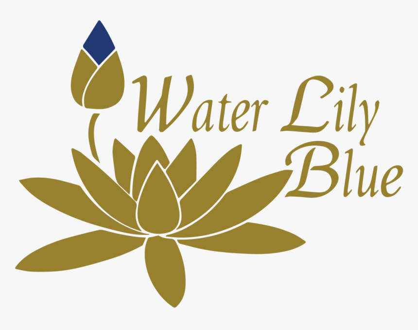 Water Lily Blue - Water Lily Logo Png, Transparent Png