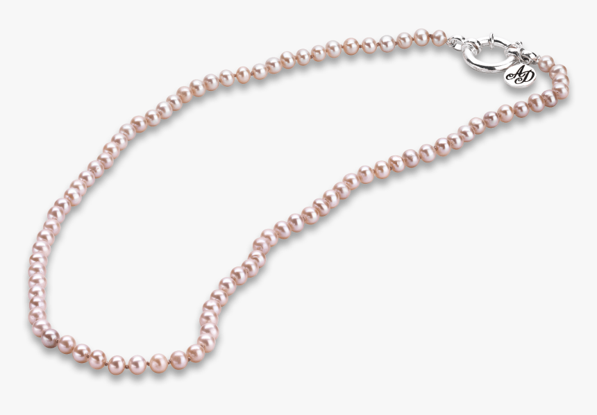 Pink Pearl Necklace Png Clip Art Transparent - Necklace, Png Download