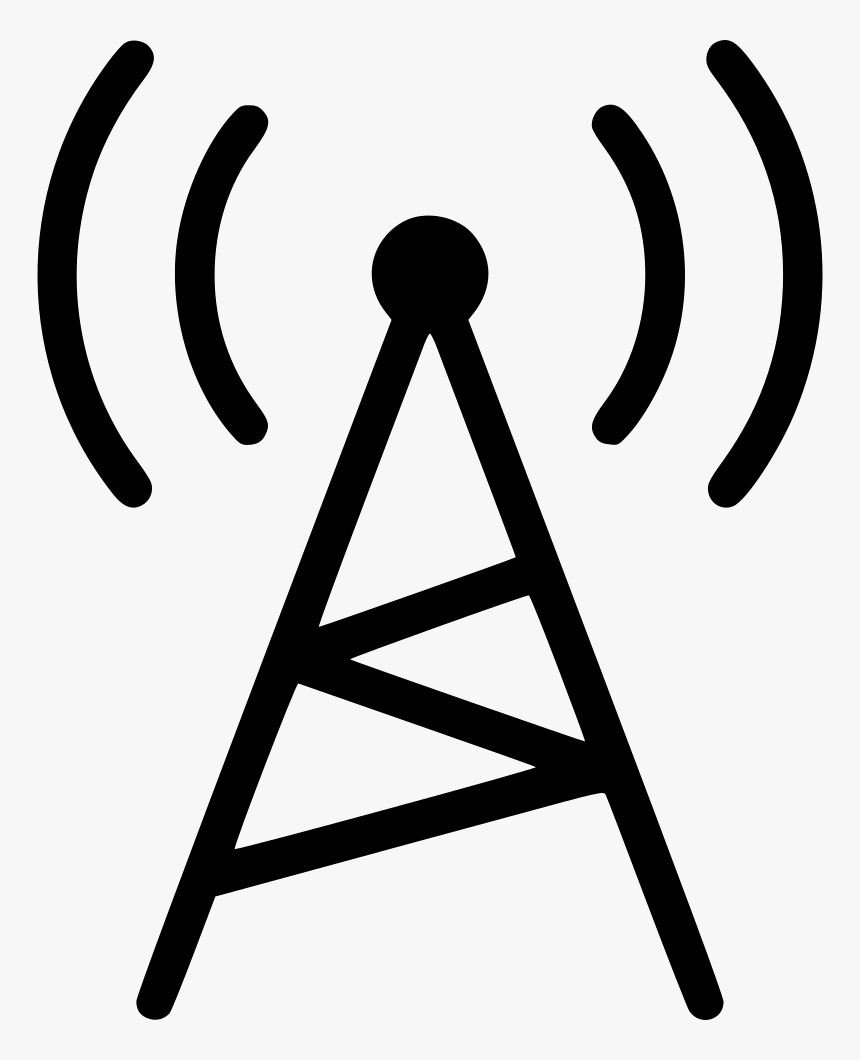 Radio Tower Radio Tower Svg, HD Png Download , Transparent Png Image